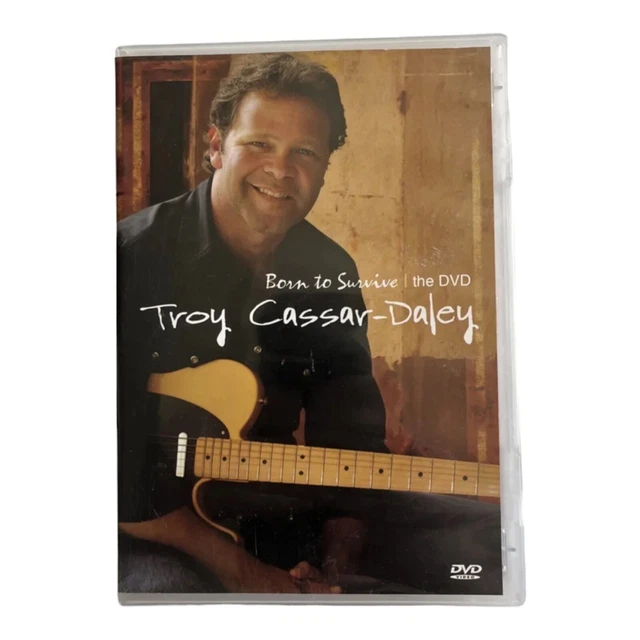 Troy Cassar Daley Born To Survive (Australia All Region) DVD - Like New