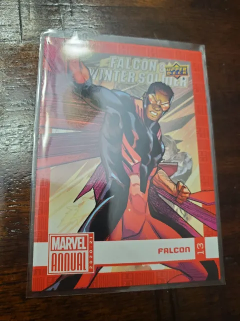 FALCON / Marvel Annual 2020-21 (UD 2022) BASE Trading Card #13