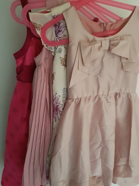 Girl's dresses bundle of 4 size 7-8 years