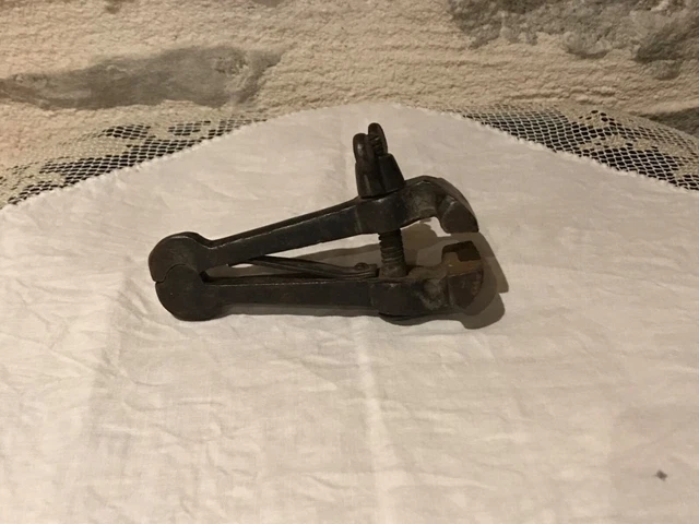 Étau Ancien Petit - Pour Horloger, Bijoutier, Relieur, Armurier - Acier - Occasion