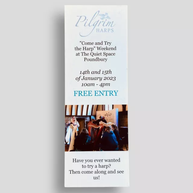 Pilgrim Harps Promotional Bookmark Collectible