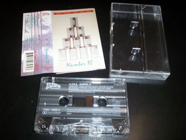 J.J. Cale ‎– Number 10 Silvertone Records MC/Cassette