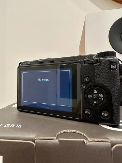 Ricoh GR III Digital Camera Black 658 Shutter Count 3