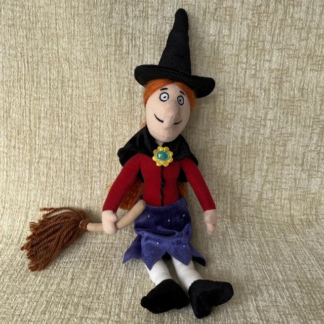 ROOM ON THE Broom Witch Plush Aurora Julia Donaldson 40 cm Medium Size