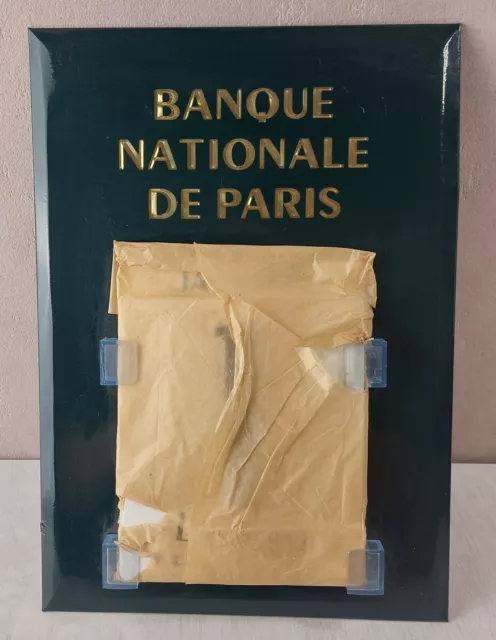 Ancien calendrier perpétuel / publicitaire, Banque Nationale de Paris / Lakoid P