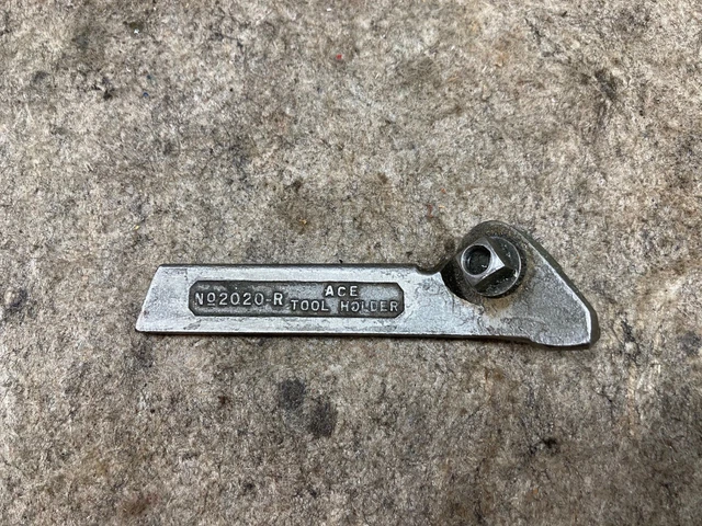 LATHE CUT OFF TOOL HOLDER ARMSTRONG NO.2020-R, South Bend, Atlas, Craftsman LATHE CUT OFF TOOL HOLDER ARMSTRONG NO.2020-R, South Bend, Atlas, Craftsman