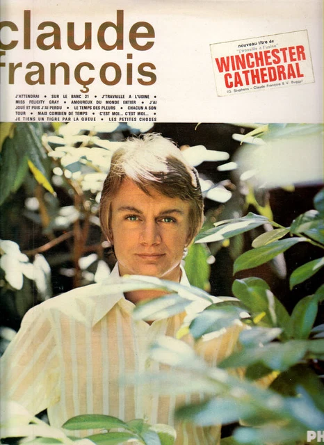 PARIS MATCH 1975 Claude François un jour je quitterai tout EUR