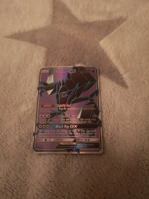 Necrozma GX Full Art 134/147 Pokemon Card Burning Shadows pack fresh Mint