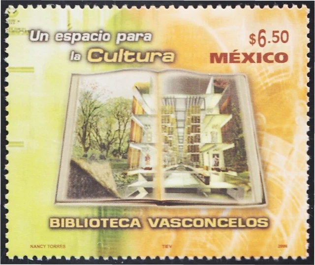 Mexico 2193 2006 Library Vasconcelos MNH