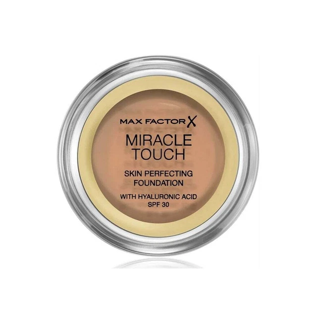 Max Factor Miracle Touch Skin Perfecting Foundation 085 Caramel