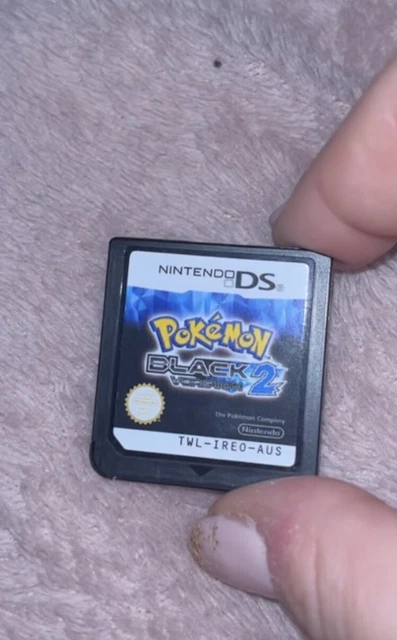 POKEMON BLACK VERSION 2 for DS 2DS 3DS Nintendo 2012 Cartridge