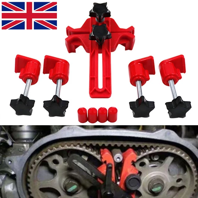 UNIVERSAL CAMSHAFT DUAL Cam Clamp Alignment Timing Belt Gear Locking