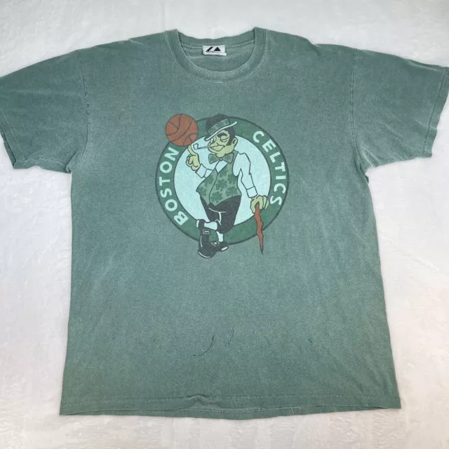Boston Celtics Shirt Men 2XL Rajon Rondo Green NBA Basketball 9 Retro  Majestic