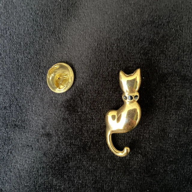 ROSSI Bijoux Paris - Broche CANARD en métal doré / DUCK BROOCH