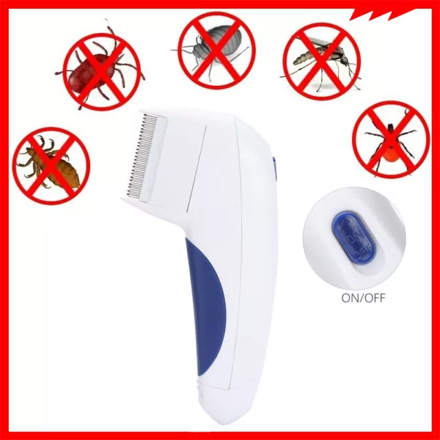 Electric Pet Flea Lice Remover Dog Comb Brush Vacuum Filter Vacuum Capture Tool