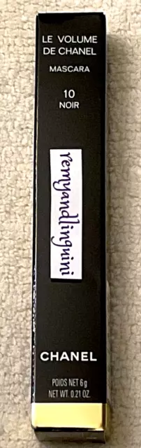 CHANEL LE VOLUME DE CHANEL Mascara 10 NOIR Black Brand New in box Full size