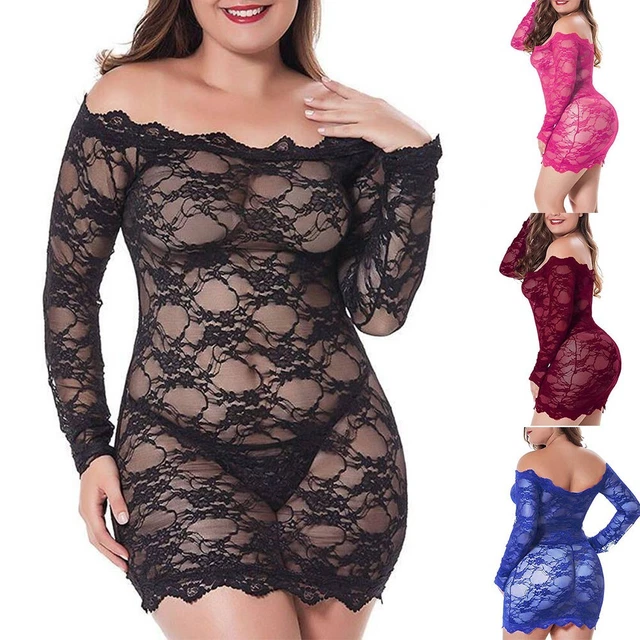 Abito da notte donna 1 pz. blu vino rosso rosa rosso nero L/XL/2XL/3XL/4XL/5XL