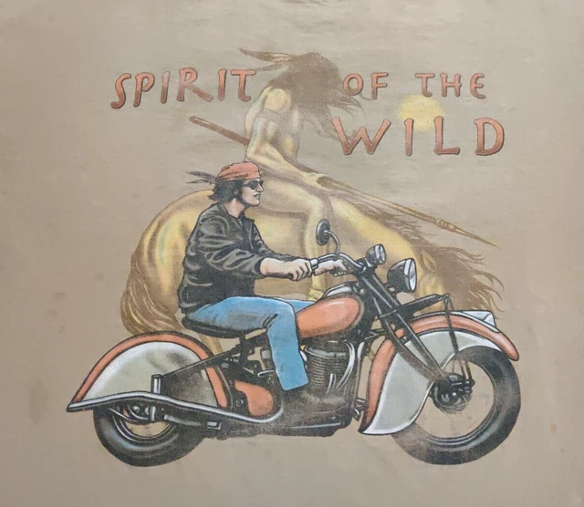 VINTAGE 90'S BUTTERFIELDS Motorcycle Parts Omaha Biker T Shirt Men's