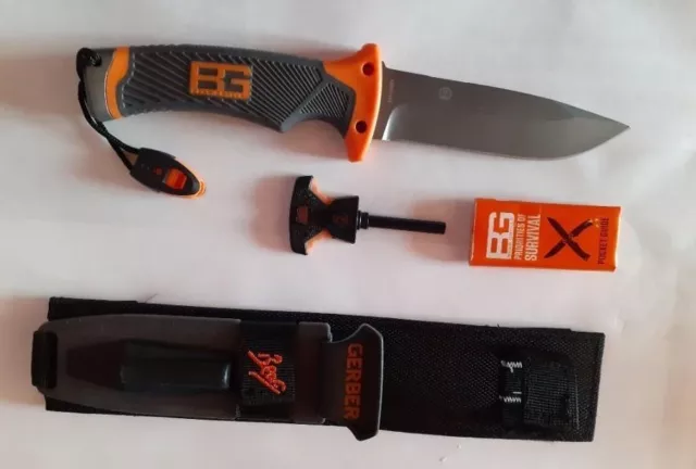 Couteau de Table Gerber Bear Grylls Ultimate Pro Knife Pêche Survie Camping 2