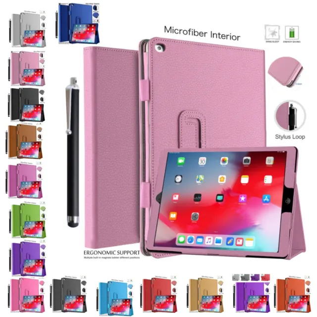 Flip Folding Book Folio Stand Case Cover For Apple iPad 10.2 2020 8th Generation