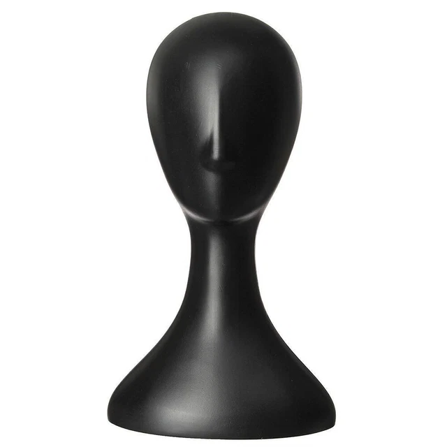 Lady Head Model Wear-resistant Smooth Surface Women Head Model Headwear Display
