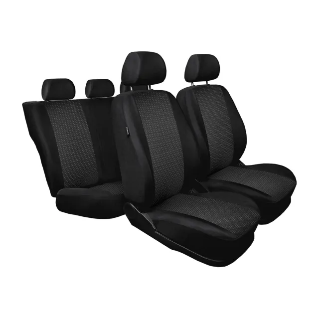 Fundas de asientos para Nissan Qashqai I (2006-2013) totalmente a medida P6166