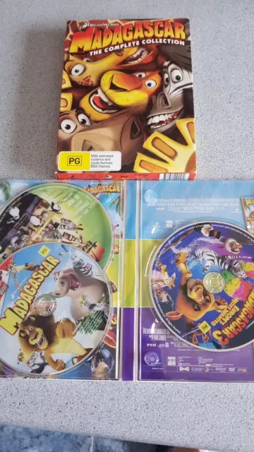 Madagascar -REGION 4 The Complete Collection | Triple Pack (Box Set Triple Pack