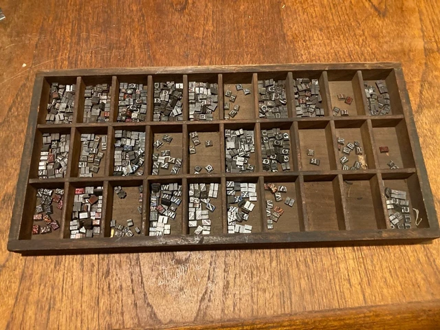Letterpress Machine Ebay LETTERPRESS NUMBERING MACHINE plunger inditias letters A-Z no. number ...