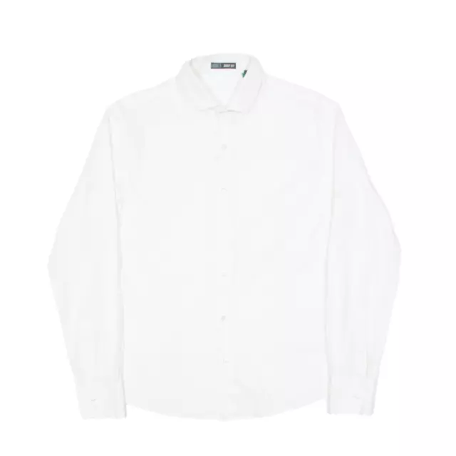 Camicia formale JONNY JOY crema maniche lunghe da uomo S