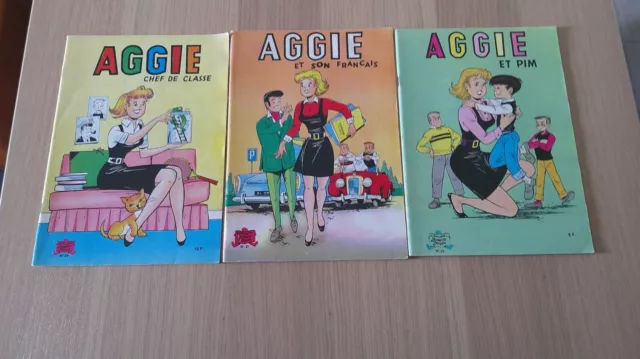 Bd Aggie / Lot De 3 Aggie 20 , 21 , 22   / Jeunesse Joyeuse / Tbe