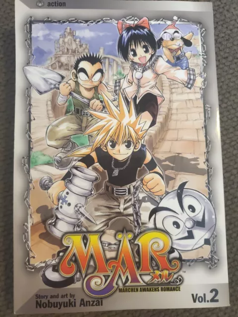 Mar Vol 2 Marchen Awakens Romance, Nobuyuki Anzai Viz Manga Paperback Anime Book