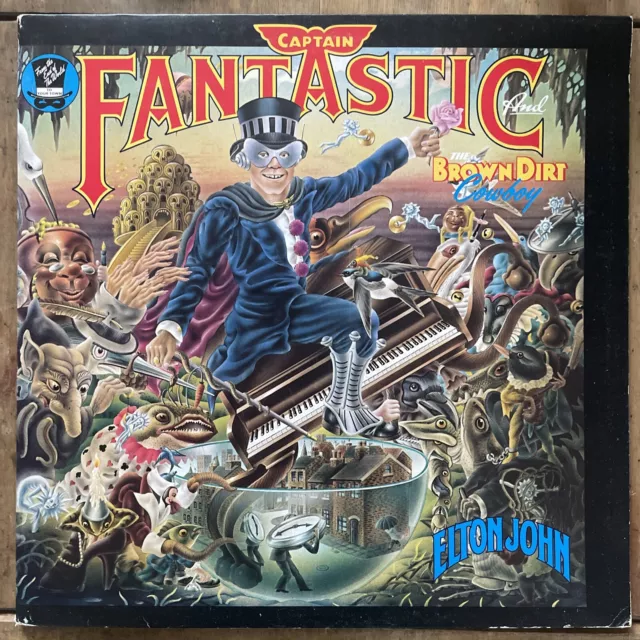 Elton John - Captain Fantastic and the Brown Dirt Cowboy (UK 1975, DJM) Gatefold