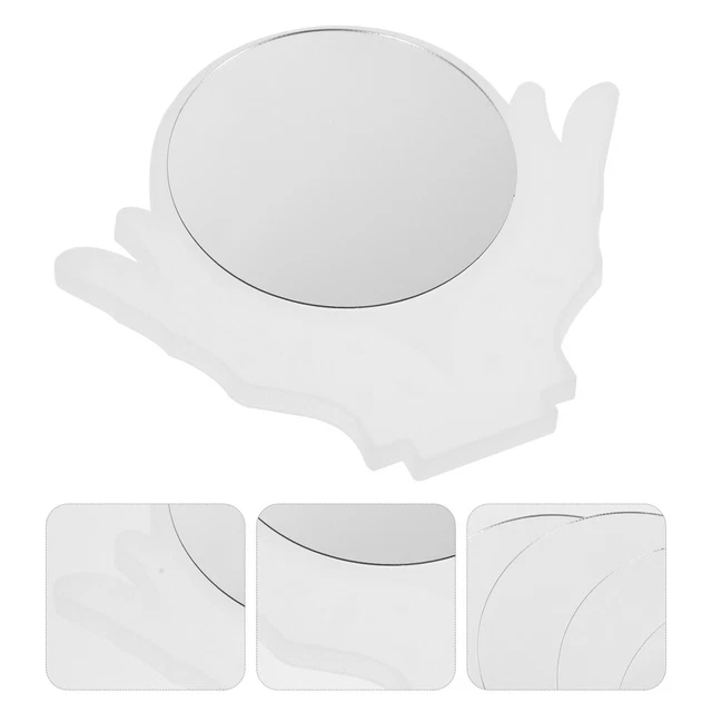 1 Set Mirror Epoxy Resin Casting Kit Beton Bahn Formen Unregelmäßigen Bahn Form
