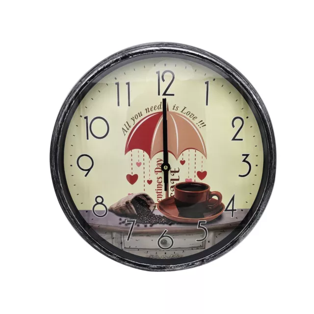 Wall Clock Silent Non Ticking Clock for Living Room Bedroom Kitchen Office