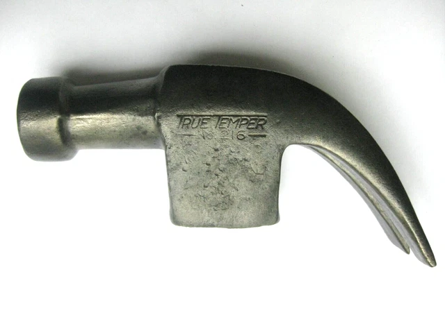 Vintage True Temper 16 OZ Curved Claw Hammer Head No.216