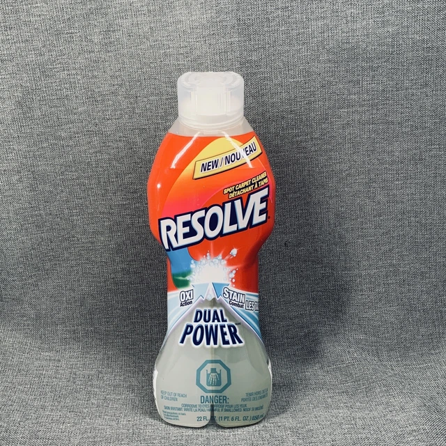 RESOLVE SPOT CARPET Cleaner Dual Power Oxi Stain Action Combat 22oz