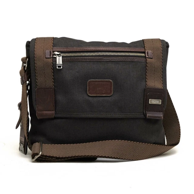 Tumi Bag Shoulder Men Polyester Leather Genuine Gray 22371Ath2 Alpha