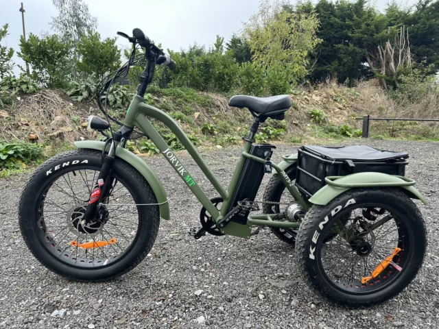 JORVICK JMT3 ELECTRIC Mountain Trike Tricycle 250W Only Done 31.8 Miles 1 400.00 PicClick UK