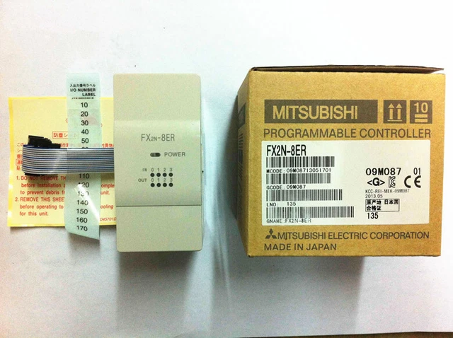 Modulo PLC Mitsubishi FX2N-8ER-ES/UL &ndash; Nuovo &ndash; AutomateFitting &ndash; Processore 8 Ingressi/uscite