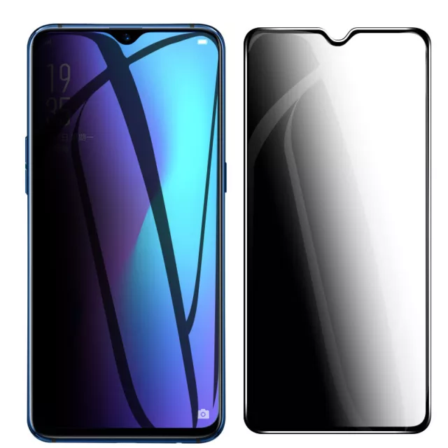 Anti-Peeping Privacy Tempered Glass Screen Protector For Vivo Y12 Y17 Y20S Y52