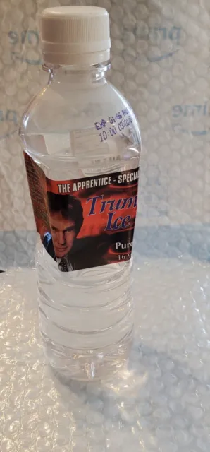 TRUMP ICE Water , Very RARE Special Edition From The Apprentice reality show