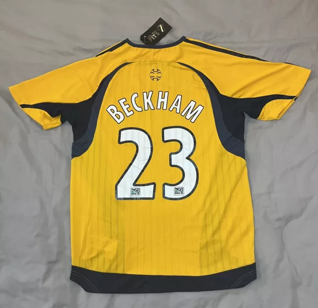 Los Angeles Galaxy  Football BECKHAM 23 SIZE Small- Adidas with product code