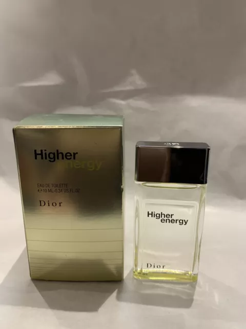 Higher Energy by Dior for men 0.34 oz EDT Splash Travel Size New In Box
