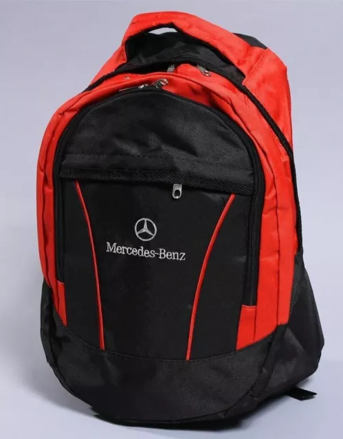HUNTING WORLD × Mercedes Benz Black Travel Duffle Bag with Shoulder Strap  New