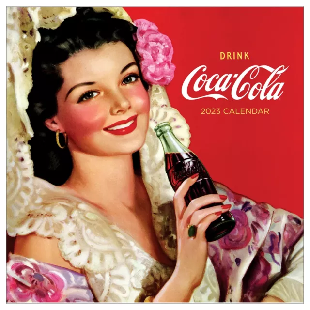 TF Publishing 2023 Coca Cola: Nostalgia Wall Calendar w