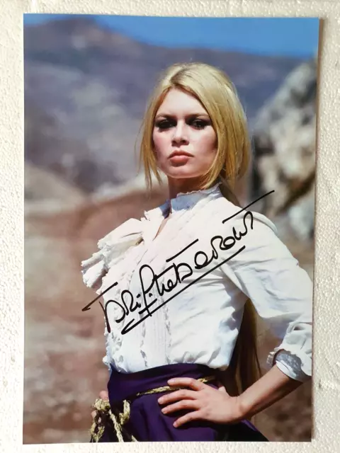 Brigitte Bardot  20x30cm Autogramm   Handsigniert