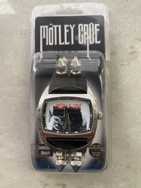 Brand New Sealed Motley Crue Spiked Watch 2002 Motley Crue Touring, Inc