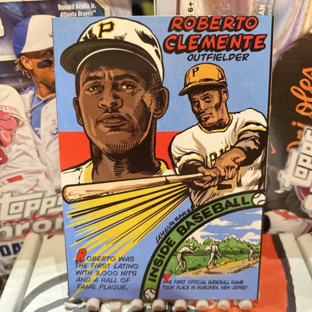 2023 Topps Archives 1979 Comics Roberto Clemente #79TC-14 Pirates