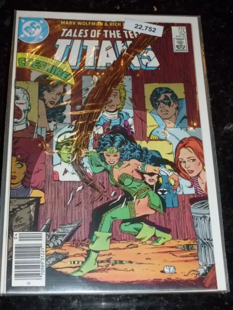 TALES OF The TEEN TITANS Comic - Vol 1 - No 52 - Date 04/1985 - DC Comic