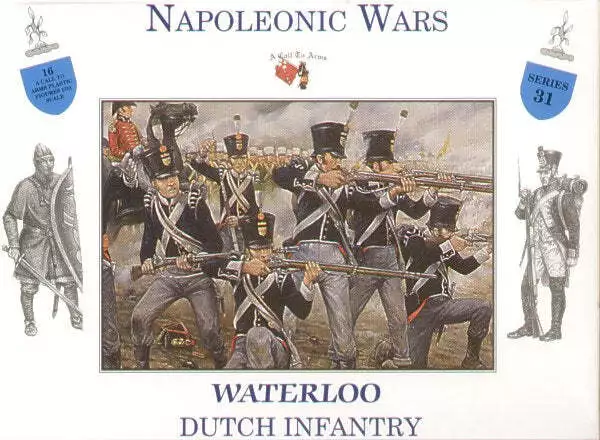 A Call To Arms 31 1:32 Napoleonic Wars Waterloo Dutch Infantry